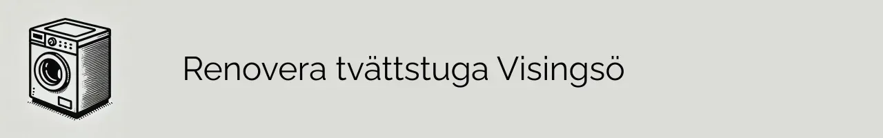 Renovera tvättstuga Visingsö